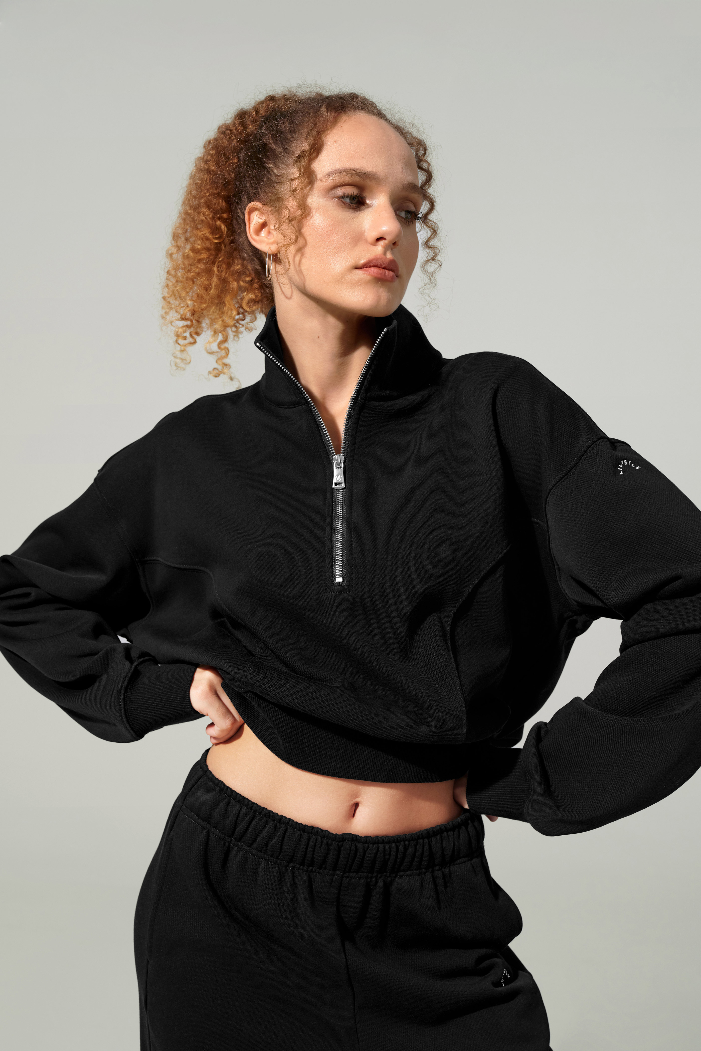 Black Heirloom '89 Half-Zip Pullover