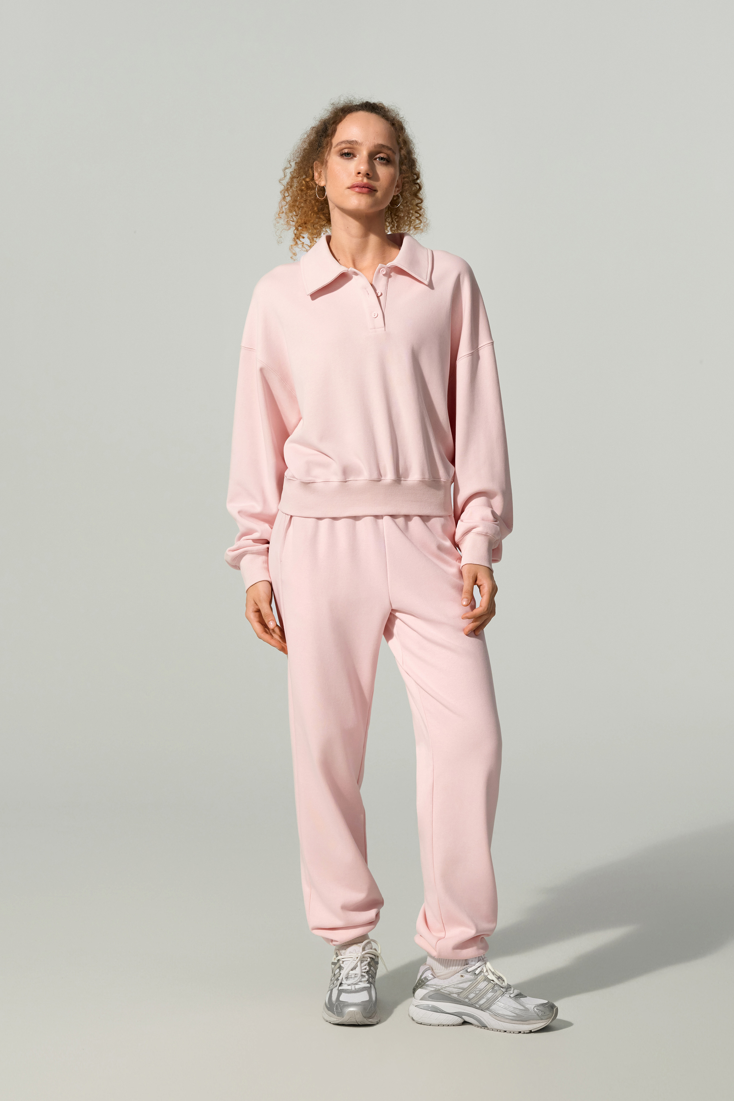 Blush-Pink Heirloom '89 Polo Sweatshirt